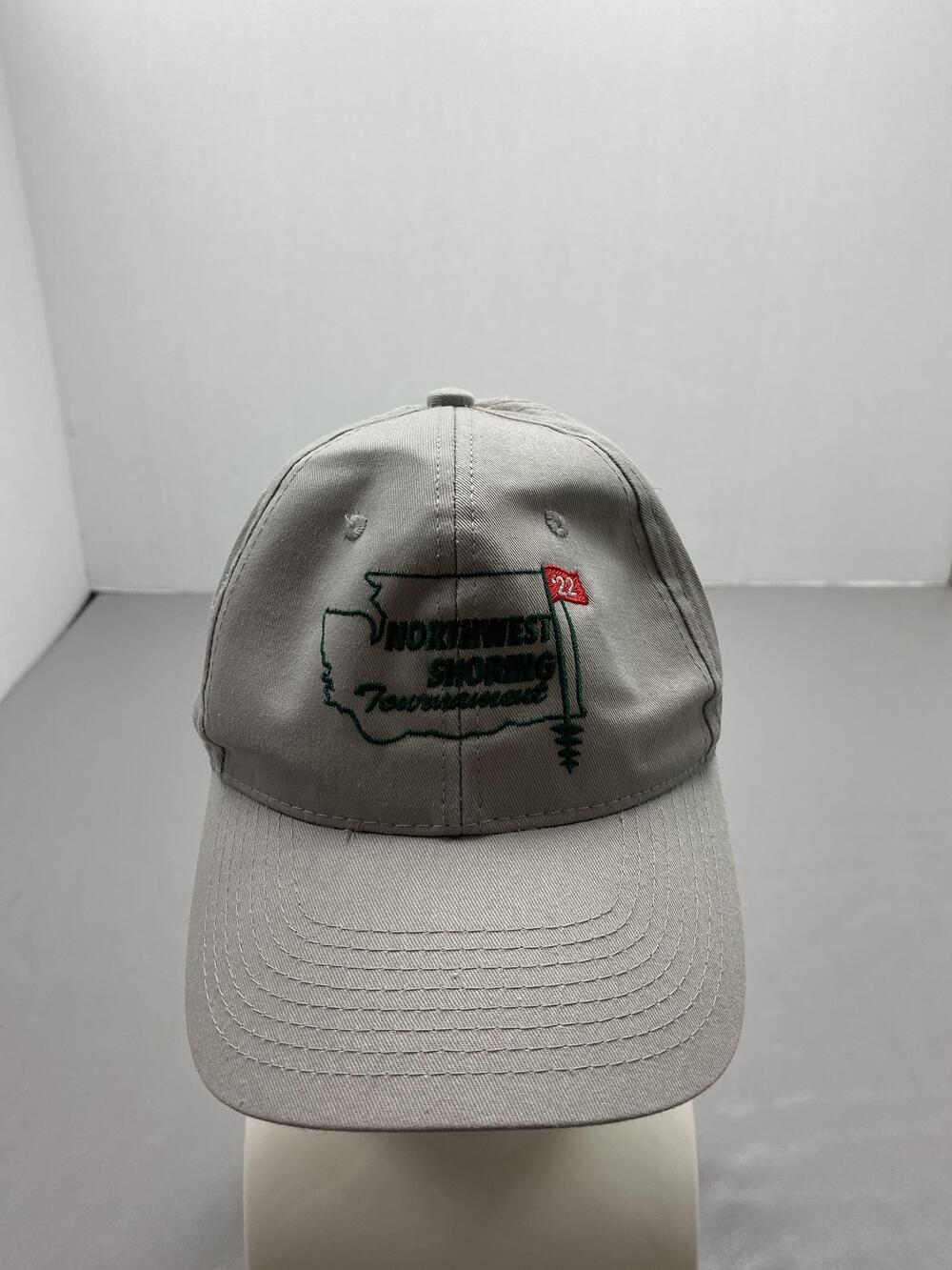 Hat Cap Strap Back One Size Beige Northwest Shooting Tournaments Baseball Cap